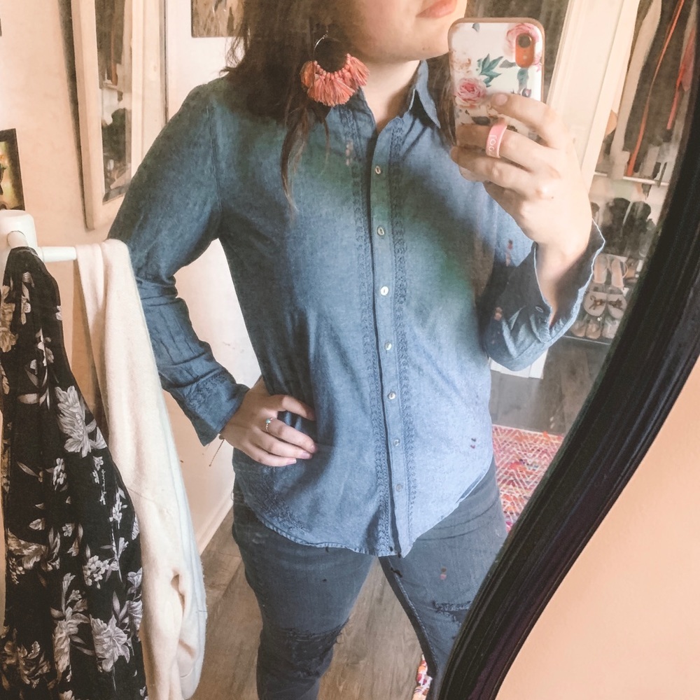 J Jill Button up shirt